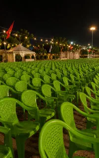 صندلی دسته دار پلاستیکی کد 411
