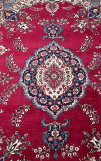 یک تخته فرش ۱۲متری دستبافت عتیقه