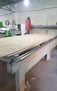 سی ان سی ۴×۲ ، لبه چسبان ، دورکن