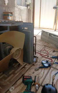 نصب و تعمیر و سرویس انواع اسپلیت با مواد