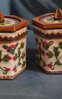 قندان و باکس پته