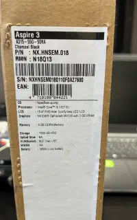 لپ تاپ ایسر aspire 3 a315