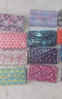 دفترچه یادداشت پارچه ای بند دار