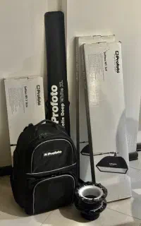 کیت نور پروفتو Profoto و تجهیزات نور