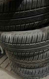 چهار حلقه لاستیک کارخونه ۱۴ بارز با رینگ فولاد