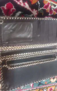 کیف پول‌چرمی