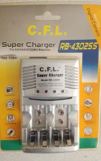 شارژر باتری 4 تایی CFL