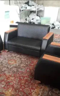 مبل نیم ست اداری مدل فدرال کف فوم سرد نونو