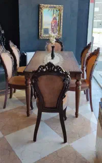 نهارخوری پلی استری۶ نفره