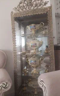 بوفه ساعت آینه شمعدان