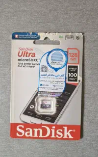 رم ۱۲۸ گیگ sandisk ultra class 10