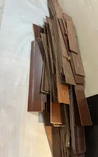 لمینت بلژیکی پشت روغنی