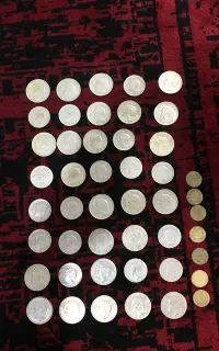 سکه نقره  ضرب ۱