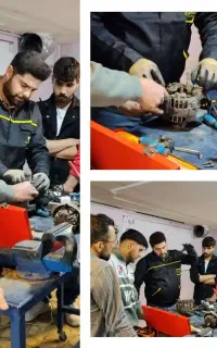 آموزش برق خودرو تنظیم موتور/خوابگاه رایگان /مدرک
