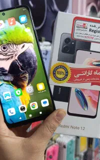 نوت12 256گیگ رام8  Redmi xiaomi