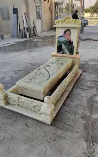 بورس بزرگ سنگ مزار.سنگ قبر.سنگ