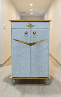 جاکفشی دو درب و کشو MDF سفید