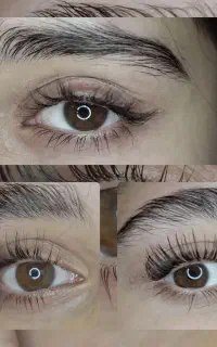 اکستنشن مژه لیفت مژه و ابرو کاشت موقت