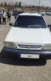 پراید 92 دوگانه شرکتی شاسی پلمب بدون ترک حتی