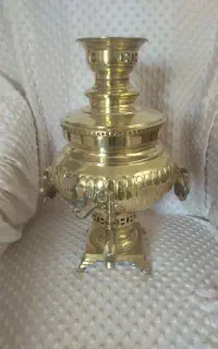 سماور زغالی برنزی