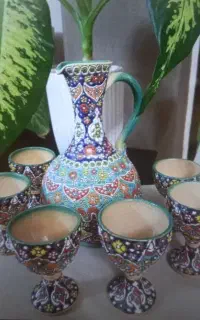 دکوری میناکاری شده