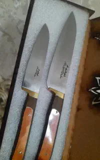 چاقو فولادی ضدزنگ زنجان اصل محکم نو کاردست چوبی