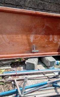 درب چوبی نرادهمراه چارچوب