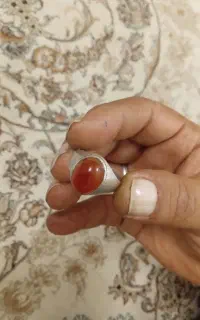 دو عدد انگشتر عقیق یمنی