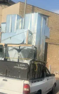 کانال سازی کولرهود داکت اسپیلت دودکش دریچه