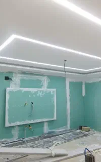 اجرای کناف و لاین نوری  وانواع سقف کاذب