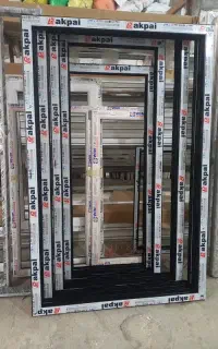 پنجره دوجداره upvc و آلومینیوم