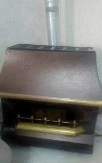 بخاری شومینه ای طلایی تبریز