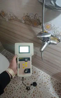 رفع نم زدگی سرویس بهداشتی با دستگاه بدون خرابی