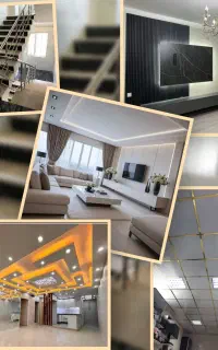 اجرای کناف،  نرده استیل،سقف کاذب و دکوراسیون داخلی