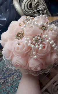 دسته گل عروس