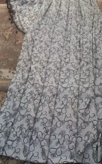 والان پرده  شیک ۴ عدد نو
