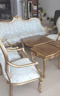 مبل سلطنتی ۷ نفره با جلو مبلی
