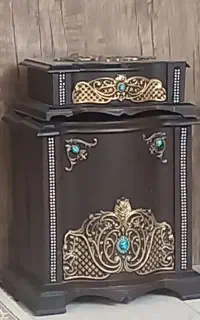 ست سطل وجا دستمال کاغذی