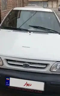 پراید سفید مدل 80