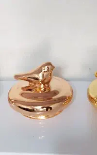 سرامیک گنجشک آبکاری