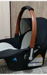 کریر کودک دلیجان مشکی قهوه ای