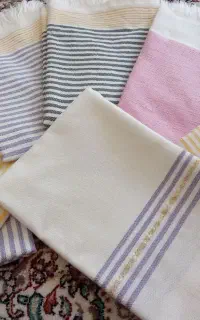 حوله و دستمال آشپزخانه دستبافت