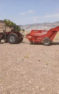 دستگاه سنگ جمع کن زمین کشاورزی