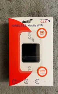 مودم جیبی GLX آکبند با سرعت 4G LTE و نمایشگر دار