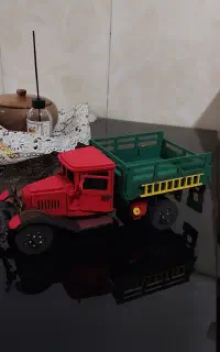 ماکت چوبی ساختنی کامیون مزرعه