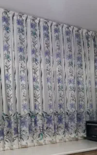 پرده سالم و تمیز