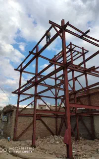جوشکاری واسکلت بندی ساختمان