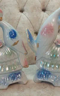 فروش یکجا دو عدد مجسمه قدیمی آنتیک