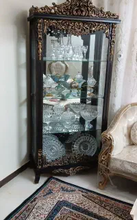ویترین بوفه چوبی