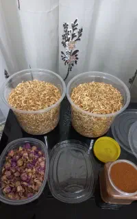 بهارنارنج لوکس/گل محمدی/خاکشیر/همگی یکجا۱/۹۵۰ت